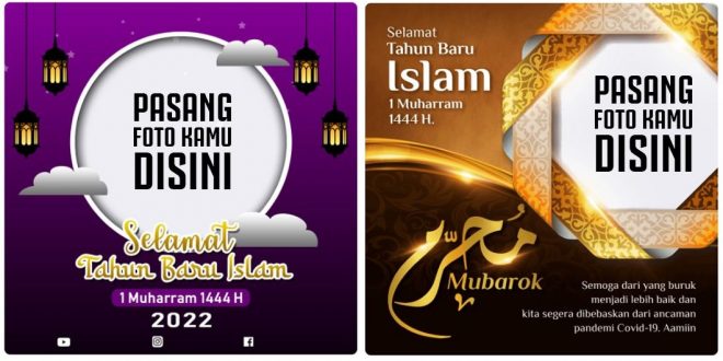 Inilah Link Twibbon Tahun Baru Islam 1444 H / 2022, Sabtu 30 Juli